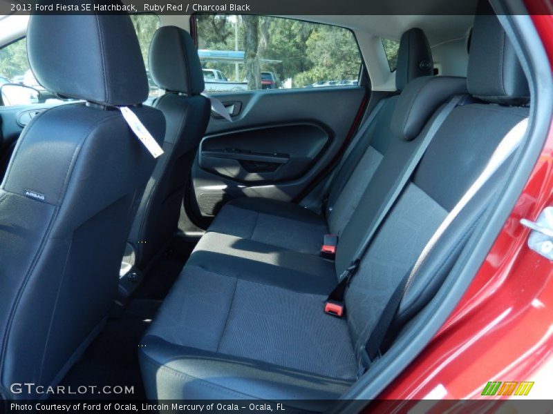 Ruby Red / Charcoal Black 2013 Ford Fiesta SE Hatchback