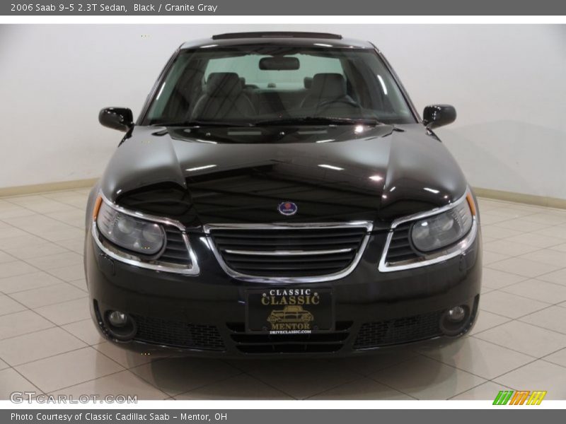 Black / Granite Gray 2006 Saab 9-5 2.3T Sedan