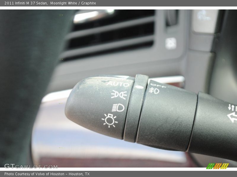 Moonlight White / Graphite 2011 Infiniti M 37 Sedan