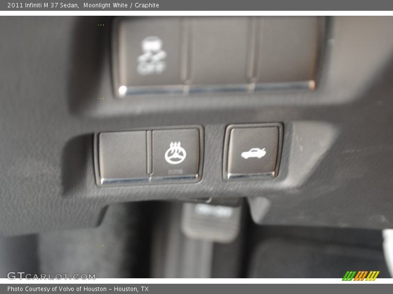 Moonlight White / Graphite 2011 Infiniti M 37 Sedan