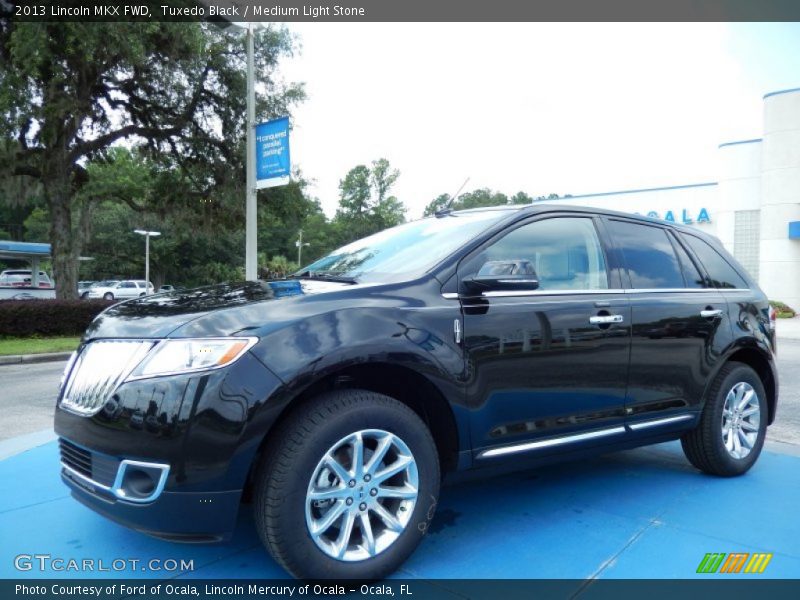 Tuxedo Black / Medium Light Stone 2013 Lincoln MKX FWD