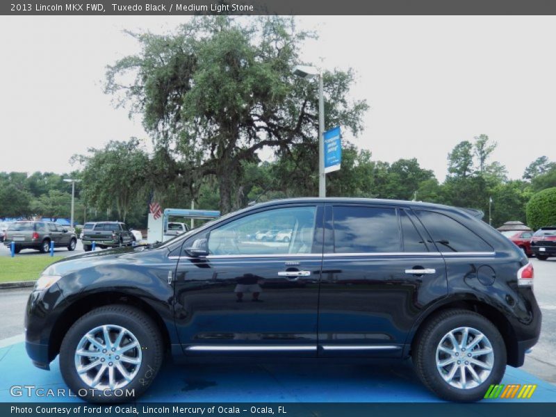 Tuxedo Black / Medium Light Stone 2013 Lincoln MKX FWD