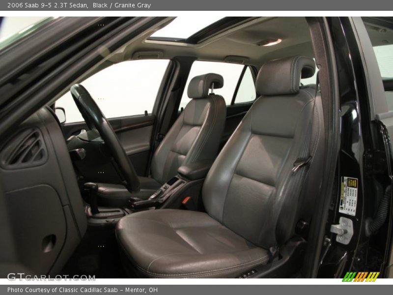  2006 9-5 2.3T Sedan Granite Gray Interior