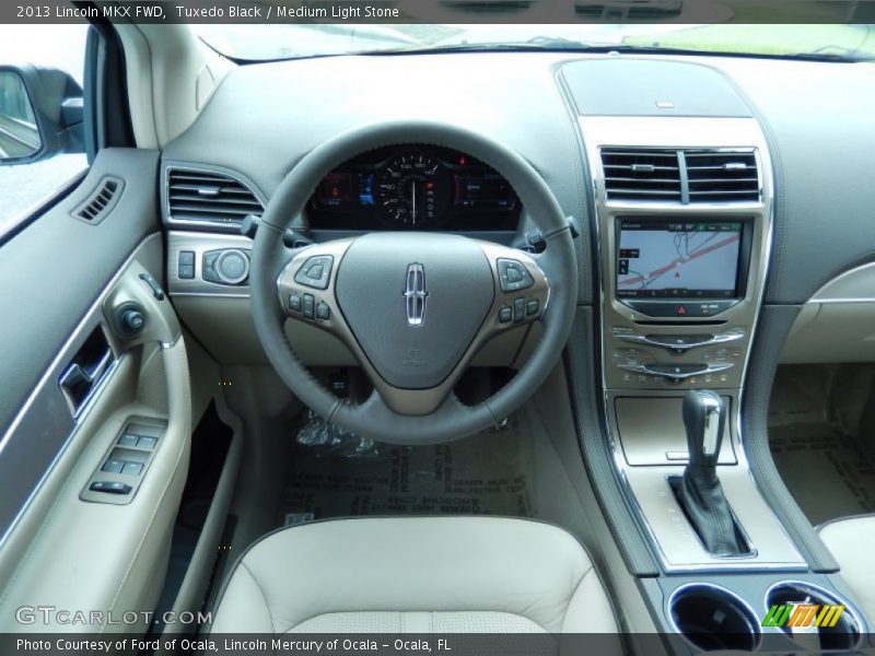 Tuxedo Black / Medium Light Stone 2013 Lincoln MKX FWD