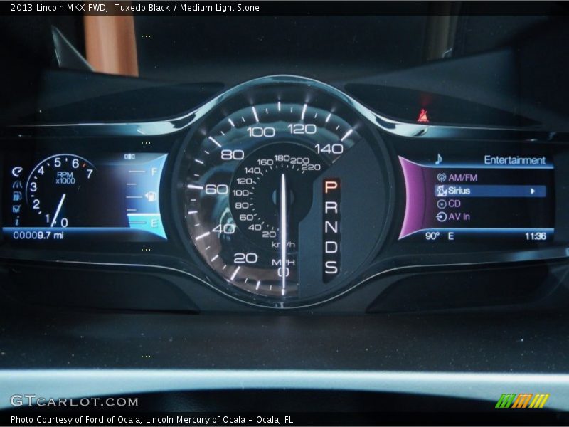 Tuxedo Black / Medium Light Stone 2013 Lincoln MKX FWD