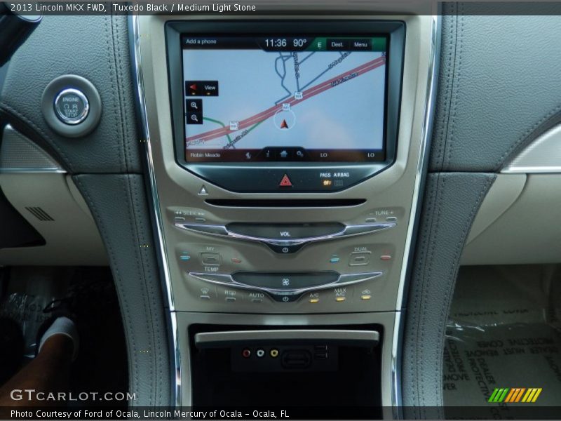 Tuxedo Black / Medium Light Stone 2013 Lincoln MKX FWD