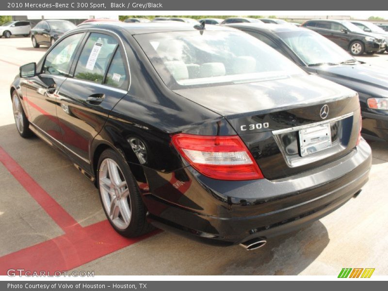 Black / Grey/Black 2010 Mercedes-Benz C 300 Sport