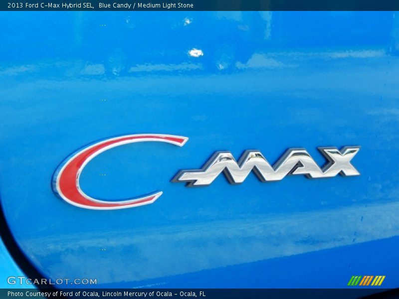 Blue Candy / Medium Light Stone 2013 Ford C-Max Hybrid SEL