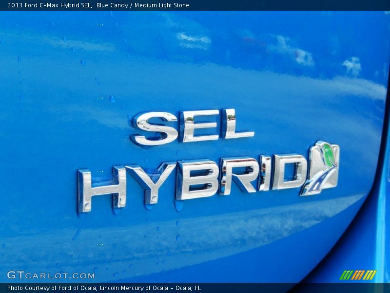 Blue Candy / Medium Light Stone 2013 Ford C-Max Hybrid SEL