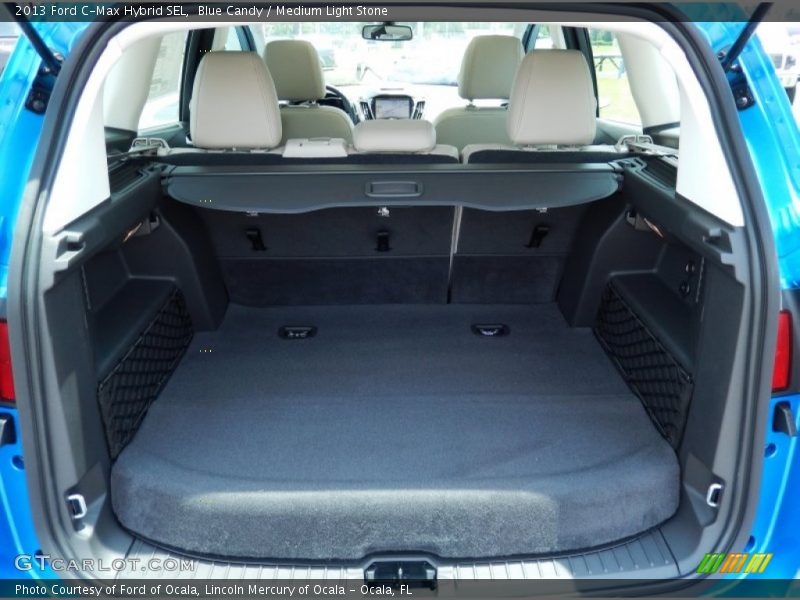 Blue Candy / Medium Light Stone 2013 Ford C-Max Hybrid SEL