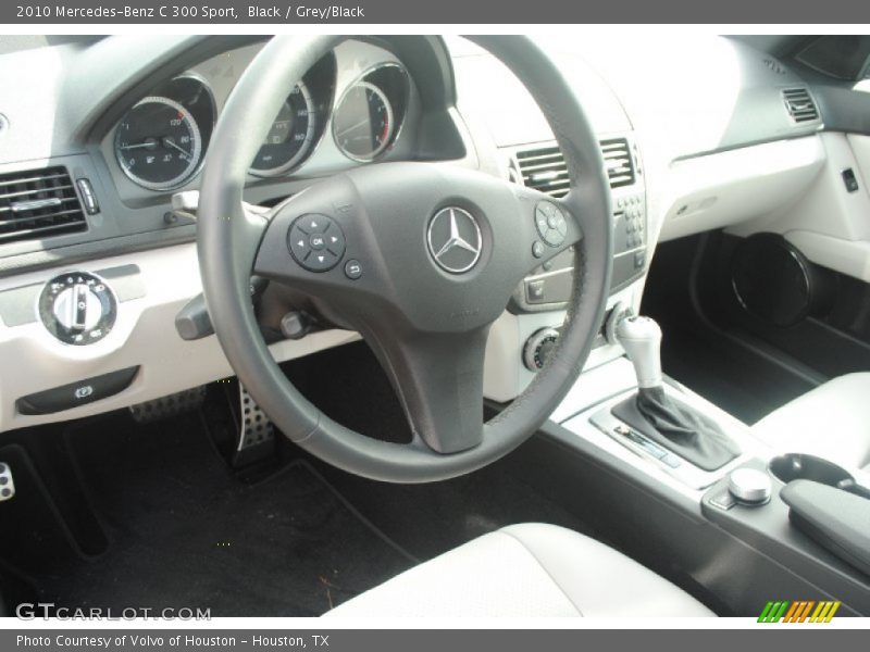 Black / Grey/Black 2010 Mercedes-Benz C 300 Sport