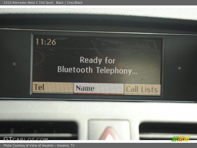 Black / Grey/Black 2010 Mercedes-Benz C 300 Sport