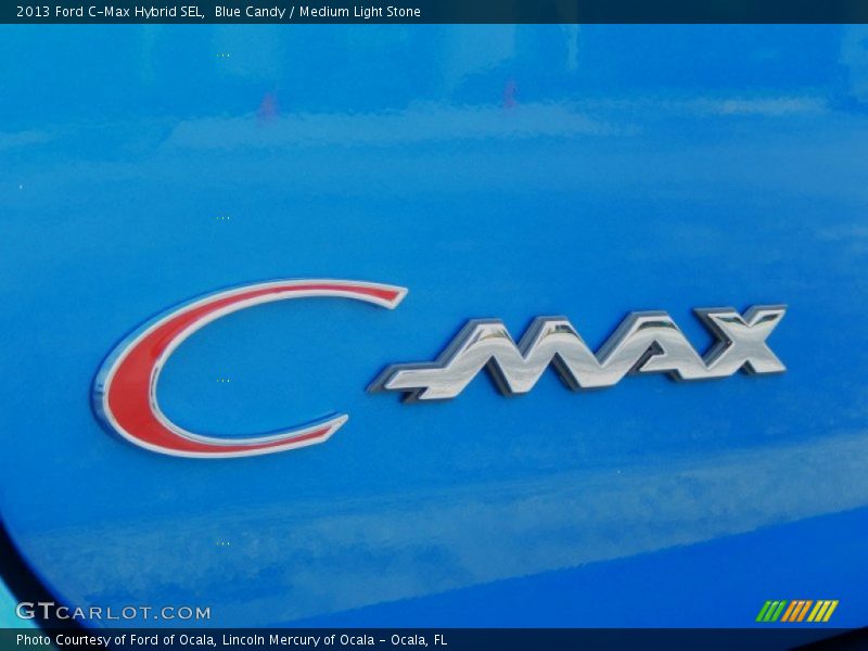 Blue Candy / Medium Light Stone 2013 Ford C-Max Hybrid SEL