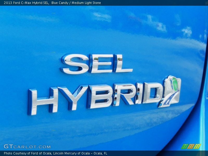 Blue Candy / Medium Light Stone 2013 Ford C-Max Hybrid SEL