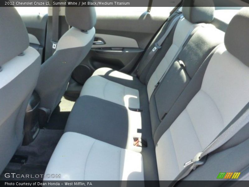 Summit White / Jet Black/Medium Titanium 2012 Chevrolet Cruze LS