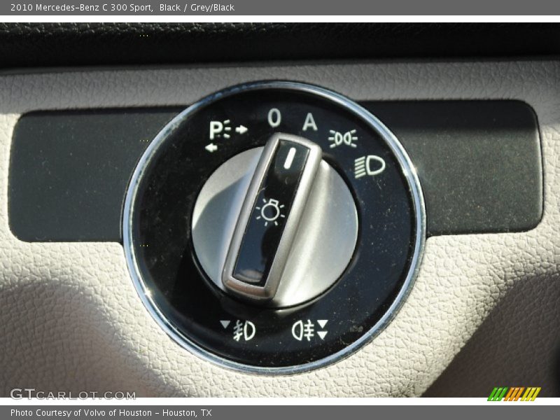 Black / Grey/Black 2010 Mercedes-Benz C 300 Sport