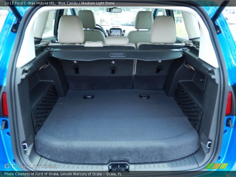 Blue Candy / Medium Light Stone 2013 Ford C-Max Hybrid SEL
