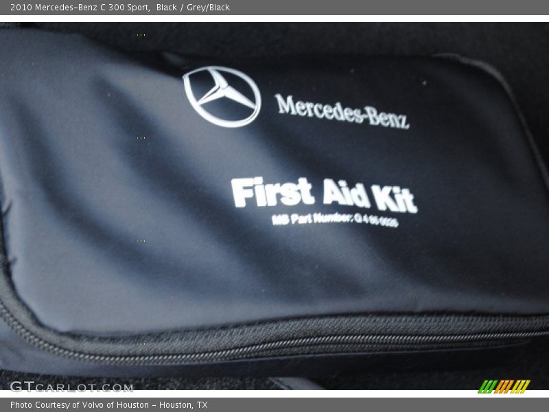 Black / Grey/Black 2010 Mercedes-Benz C 300 Sport