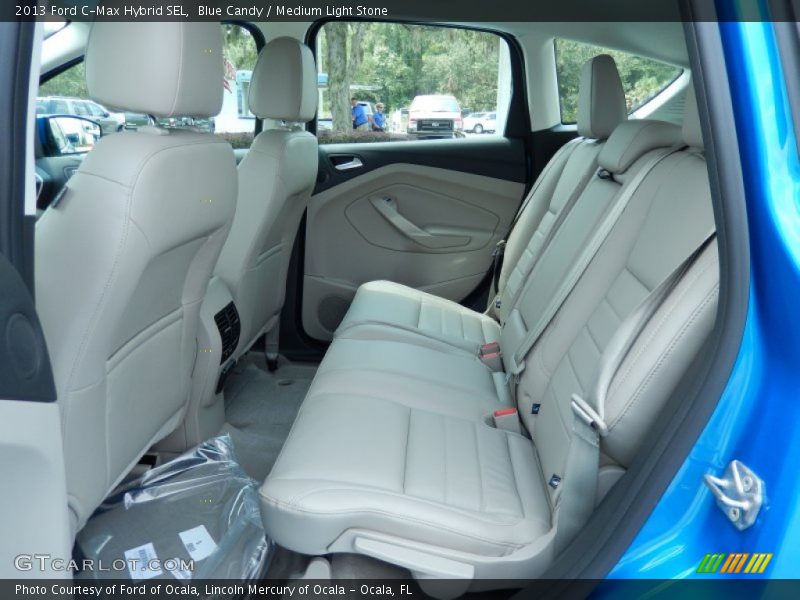 Blue Candy / Medium Light Stone 2013 Ford C-Max Hybrid SEL