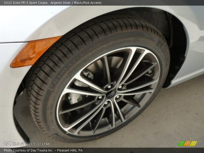 Argento Silver / Black/Red Accents 2013 Scion FR-S Sport Coupe