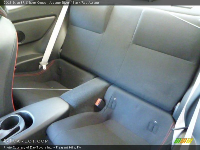 Argento Silver / Black/Red Accents 2013 Scion FR-S Sport Coupe
