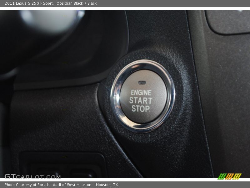Obsidian Black / Black 2011 Lexus IS 250 F Sport