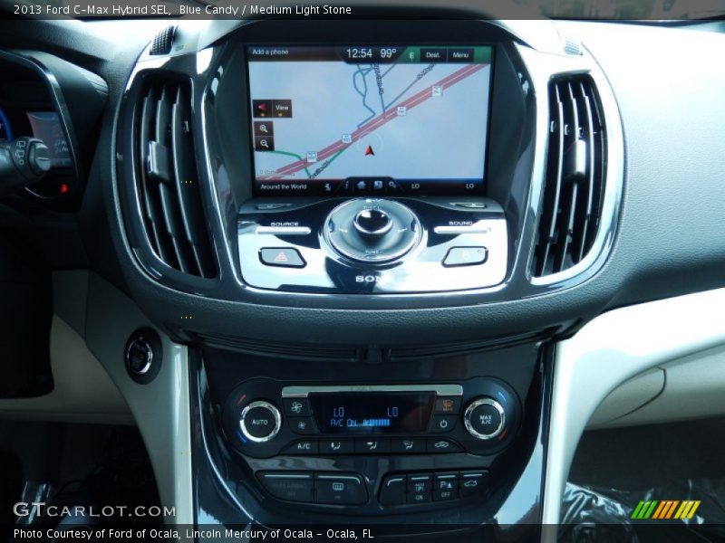 Blue Candy / Medium Light Stone 2013 Ford C-Max Hybrid SEL