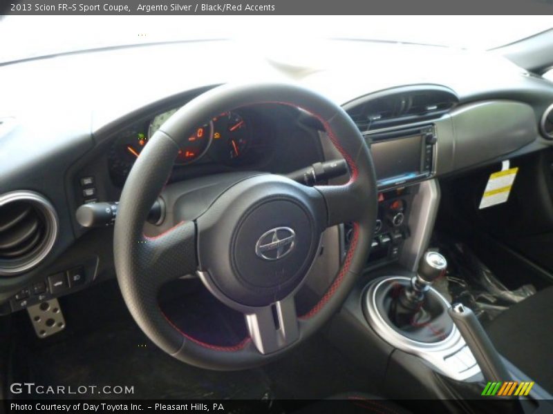 Argento Silver / Black/Red Accents 2013 Scion FR-S Sport Coupe
