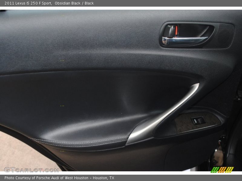 Obsidian Black / Black 2011 Lexus IS 250 F Sport