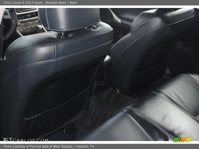 Obsidian Black / Black 2011 Lexus IS 250 F Sport