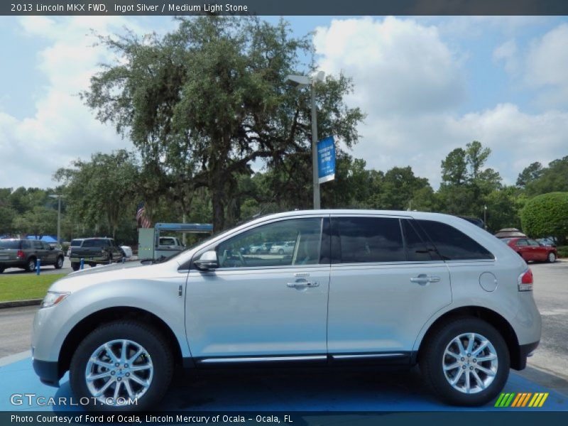 Ingot Silver / Medium Light Stone 2013 Lincoln MKX FWD