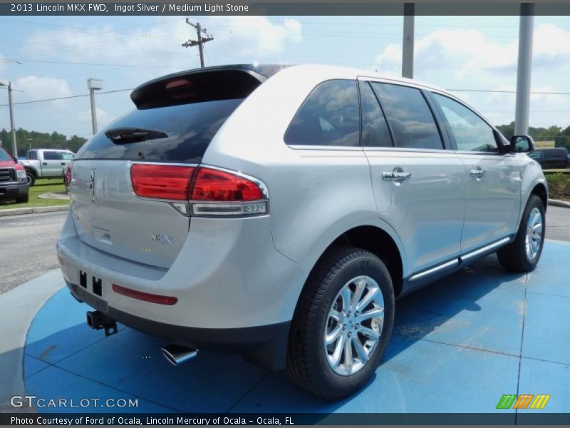 Ingot Silver / Medium Light Stone 2013 Lincoln MKX FWD