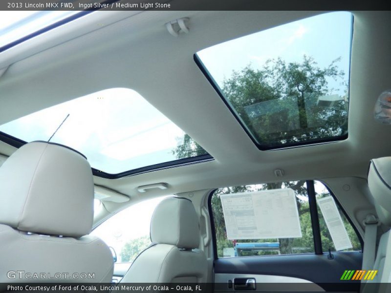 Ingot Silver / Medium Light Stone 2013 Lincoln MKX FWD