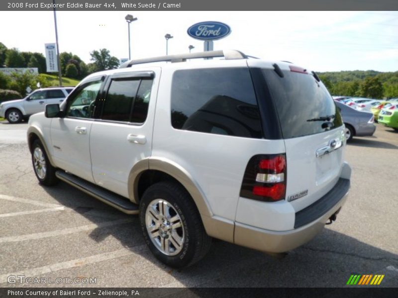 White Suede / Camel 2008 Ford Explorer Eddie Bauer 4x4