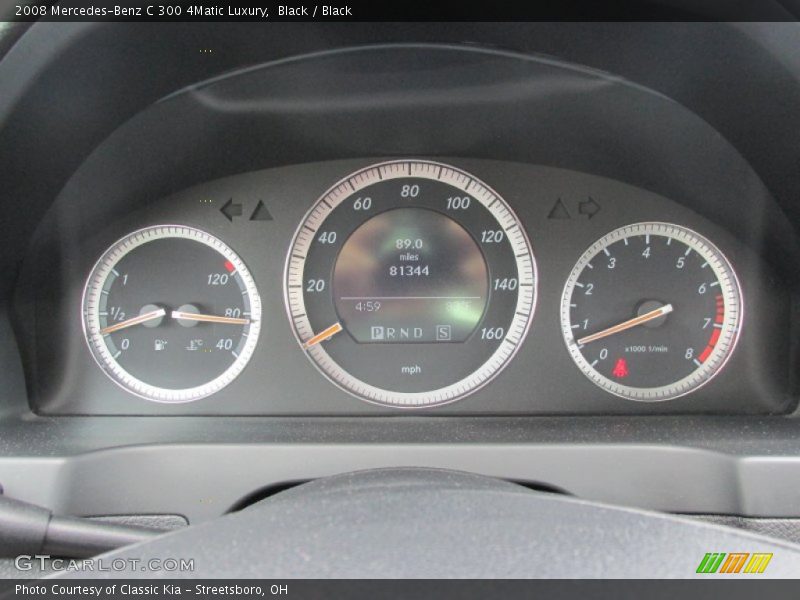  2008 C 300 4Matic Luxury 300 4Matic Luxury Gauges