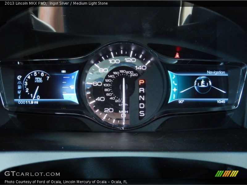 Ingot Silver / Medium Light Stone 2013 Lincoln MKX FWD