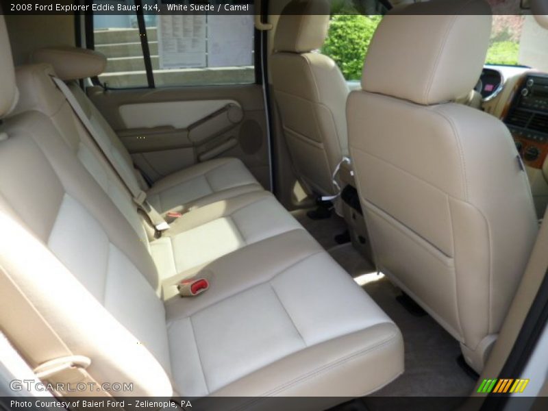 White Suede / Camel 2008 Ford Explorer Eddie Bauer 4x4