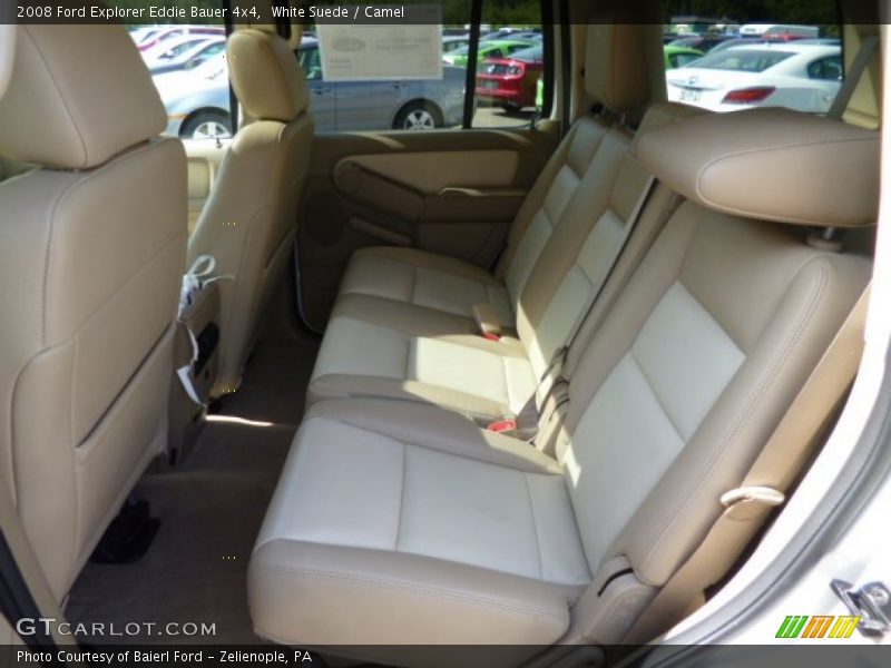 White Suede / Camel 2008 Ford Explorer Eddie Bauer 4x4