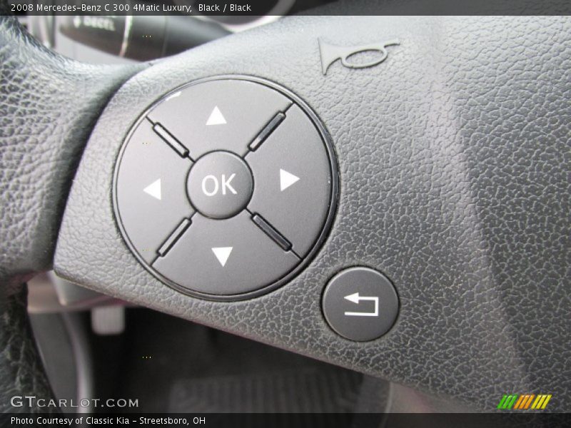 Controls of 2008 C 300 4Matic Luxury