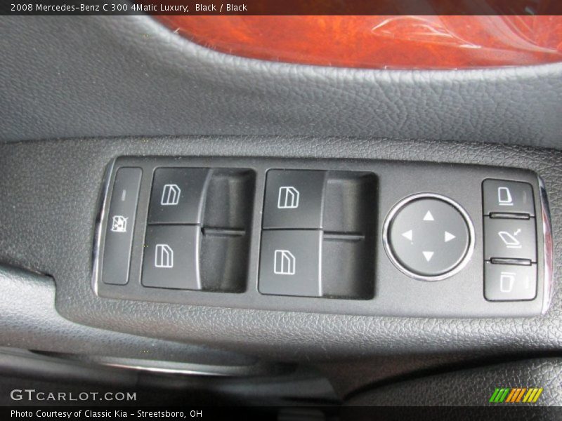 Controls of 2008 C 300 4Matic Luxury