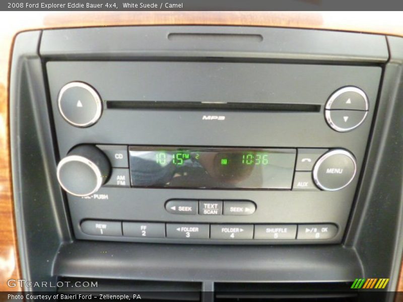 White Suede / Camel 2008 Ford Explorer Eddie Bauer 4x4