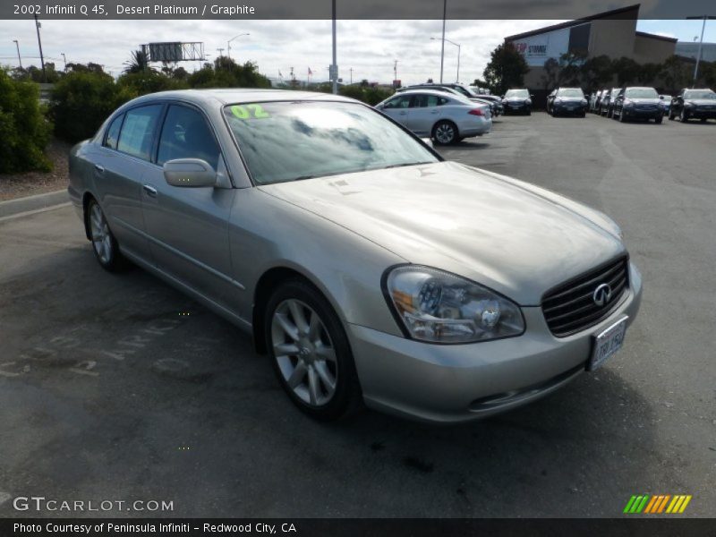 Desert Platinum / Graphite 2002 Infiniti Q 45