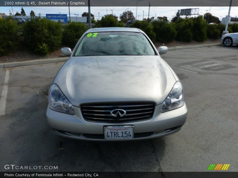 Desert Platinum / Graphite 2002 Infiniti Q 45