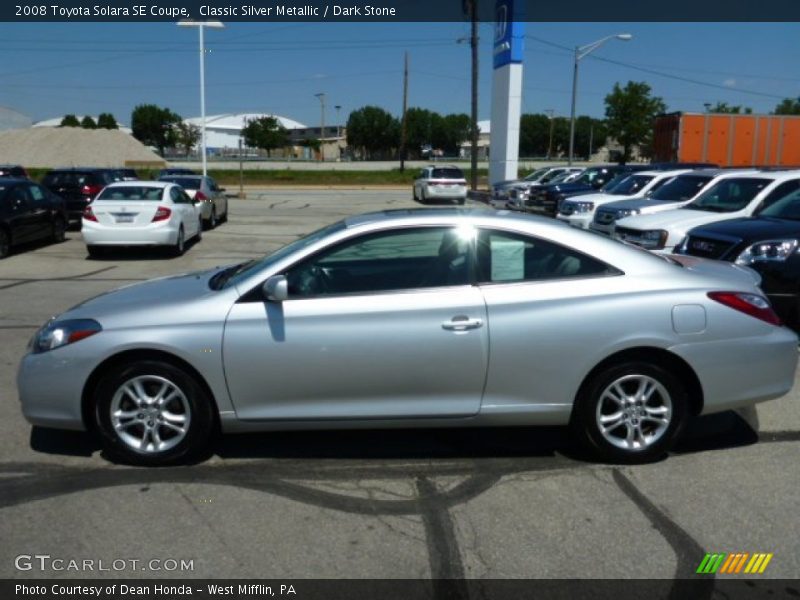 Classic Silver Metallic / Dark Stone 2008 Toyota Solara SE Coupe