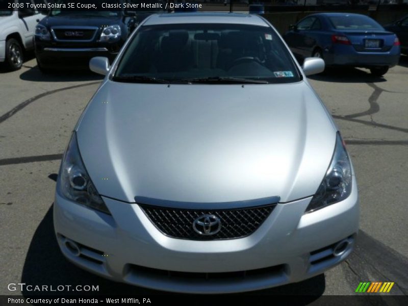 Classic Silver Metallic / Dark Stone 2008 Toyota Solara SE Coupe