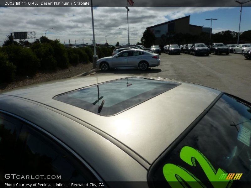 Desert Platinum / Graphite 2002 Infiniti Q 45