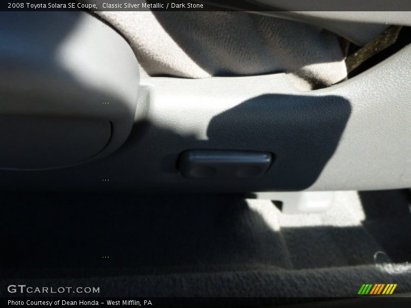 Classic Silver Metallic / Dark Stone 2008 Toyota Solara SE Coupe
