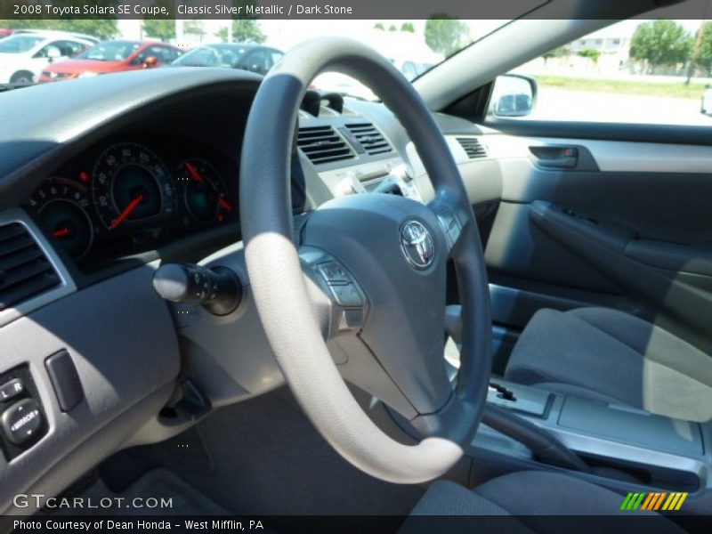 Classic Silver Metallic / Dark Stone 2008 Toyota Solara SE Coupe