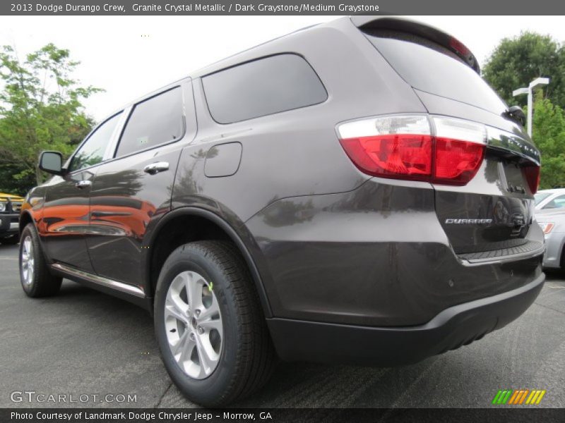 Granite Crystal Metallic / Dark Graystone/Medium Graystone 2013 Dodge Durango Crew