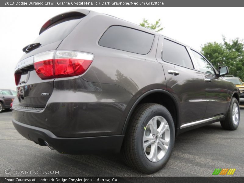 Granite Crystal Metallic / Dark Graystone/Medium Graystone 2013 Dodge Durango Crew